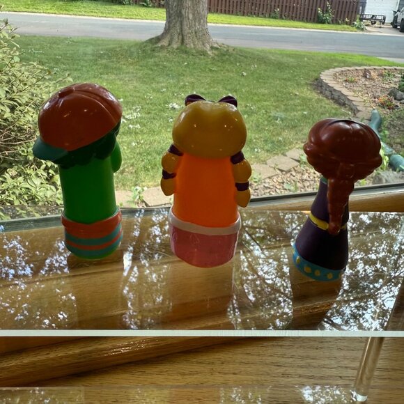 Veggie Tales Bob & Friends Figurines Set Of 3 - Picture 2 of 3